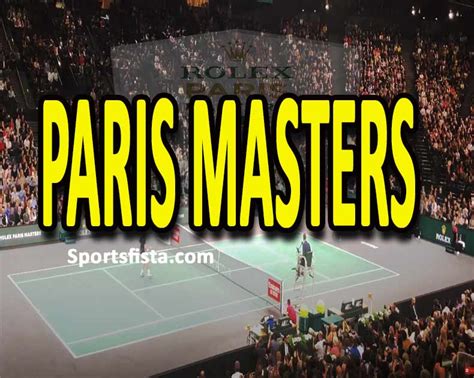 rolex master paris 2019|rolex paris masters schedule.